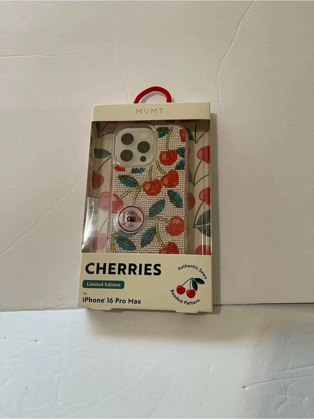 MVMT Cherries Limited Edition iPhone 16 Pro Max Case - NWT **